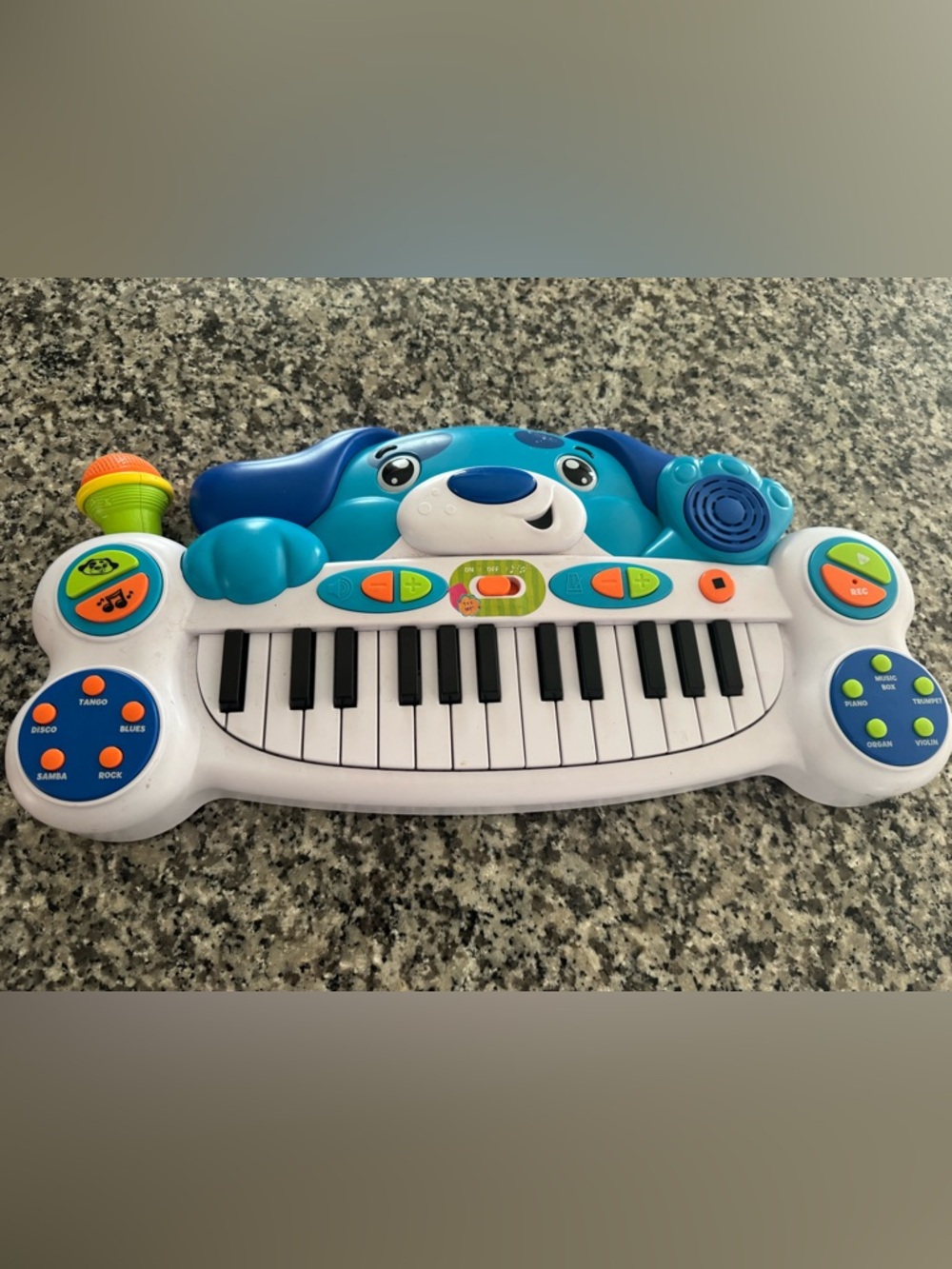 Blue Puppy Kids Keyboard Toy - Interactive Musical Piano
